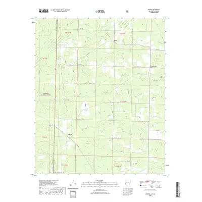 2020 Map of Arkinda, 2020 Print