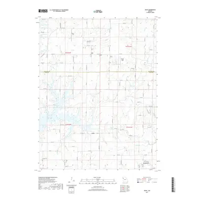 2017 Map of Arley, 2017 Print