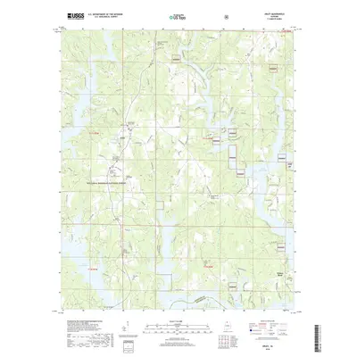 2018 Map of Arley, 2018 Print