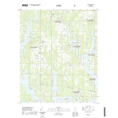 2021 Map of Arley, 2021 Print