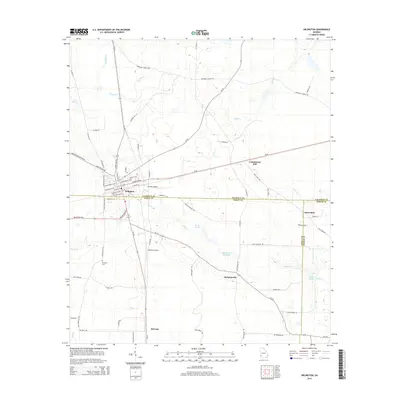 2014 Map of Arlington, 2014 Print