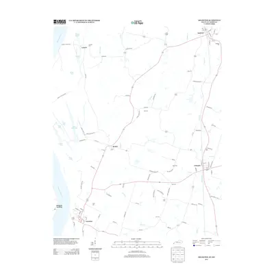 2013 Map of Arlington, 2013 Print