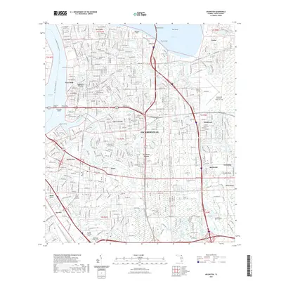 2021 Map of Arlington, 2021 Print