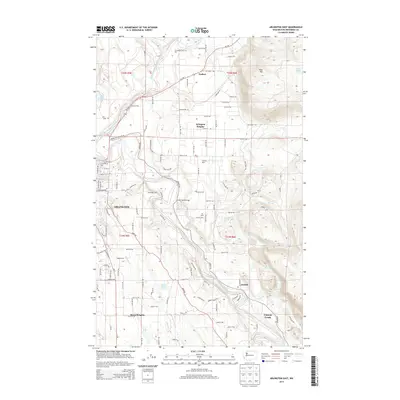2014 Map of Arlington East, 2014 Print
