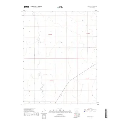 2019 Map of Arlington NE, 2019 Print