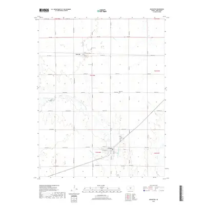 2018 Map of Arlington, 2018 Print