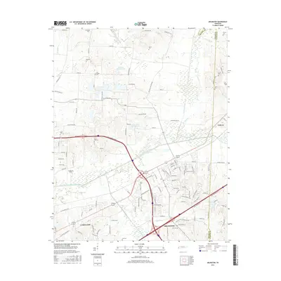 2016 Map of Arlington, 2016 Print