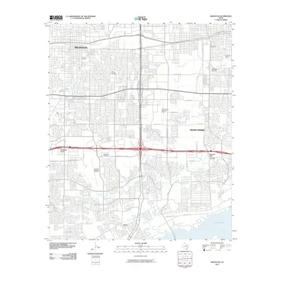 2010 Map of Arlington, 2010 Print