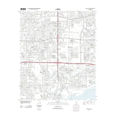 2012 Map of Arlington, 2012 Print