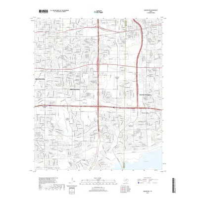 2019 Map of Arlington, 2019 Print