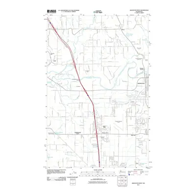 2011 Map of Arlington West, 2011 Print
