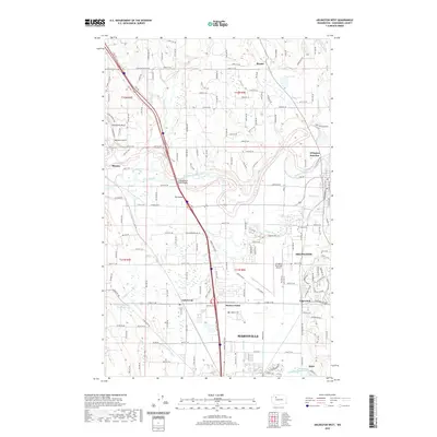 2020 Map of Arlington West, 2020 Print
