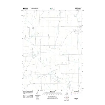 2011 Map of Armada, 2011 Print
