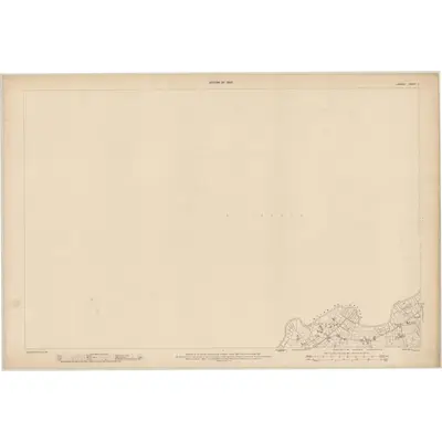 1905 Map of Armagh - Sheet 1, 1907 Print