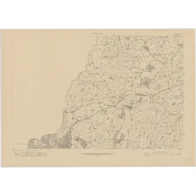 1952 Map of Armagh - Sheet 11, 1955 Print