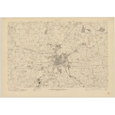 1948 Map of Armagh - Sheet 12, 1953 Print