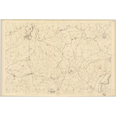 1835 Map of Armagh - Sheet 13, 1837 Print
