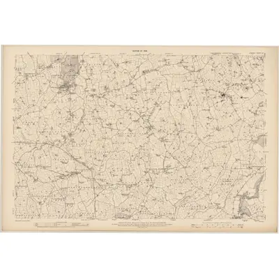 1906 Map of Armagh - Sheet 13, 1908 Print