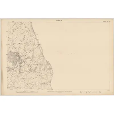 1906 Map of Armagh - Sheet 14, 1908 Print