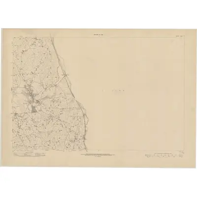 1954 Map of Armagh - Sheet 14, 1958 Print