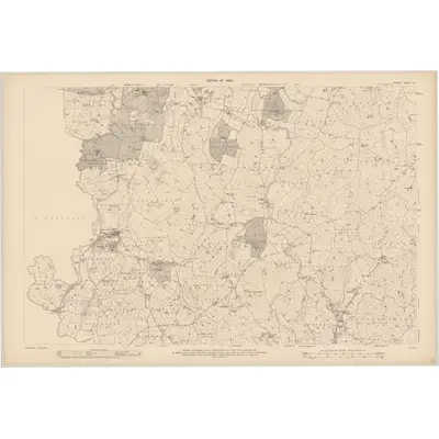 1906 Map of Armagh - Sheet 15, 1908 Print