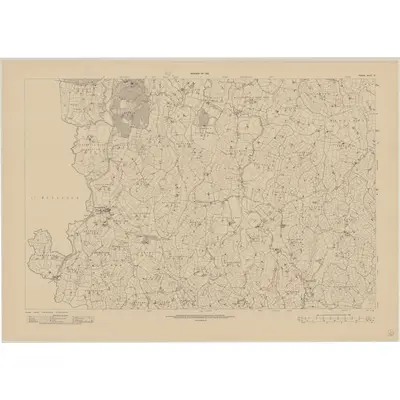 1955 Map of Armagh - Sheet 15, 1958 Print