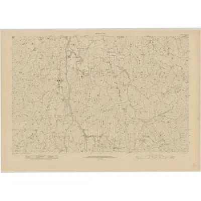 1955 Map of Armagh - Sheet 16, 1958 Print