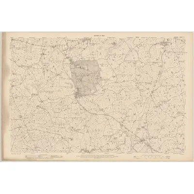 1906 Map of Armagh - Sheet 17, 1908 Print