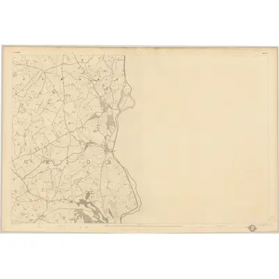 1835 Map of Armagh - Sheet 18, 1837 Print