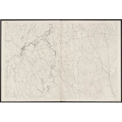 1834 Map of Armagh - Sheet 20, 1863 Print