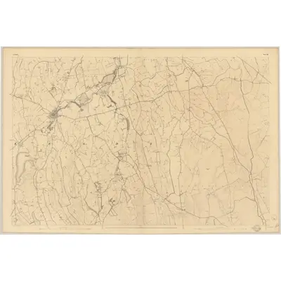 1835 Map of Armagh - Sheet 20, 1836 Print