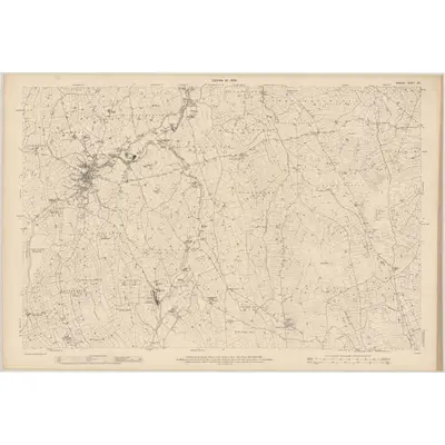 1906 Map of Armagh - Sheet 20, 1908 Print