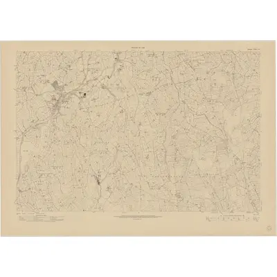 1955 Map of Armagh - Sheet 20, 1958 Print