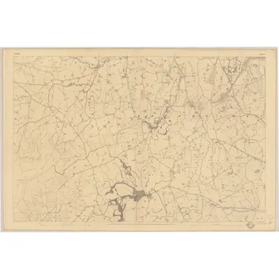 1835 Map of Armagh - Sheet 21, 1836 Print