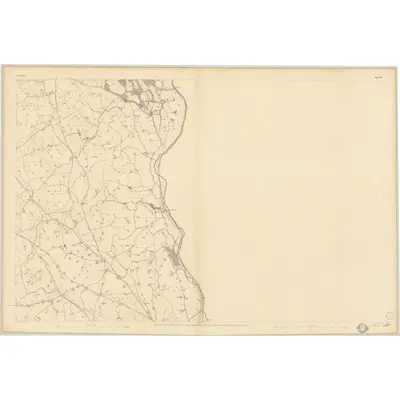 1835 Map of Armagh - Sheet 22, 1837 Print