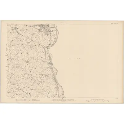 1906 Map of Armagh - Sheet 22, 1908 Print