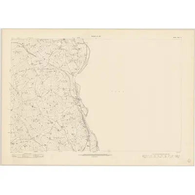 1955 Map of Armagh - Sheet 22, 1959 Print