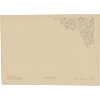1955 Map of Armagh - Sheet 23, 1958 Print