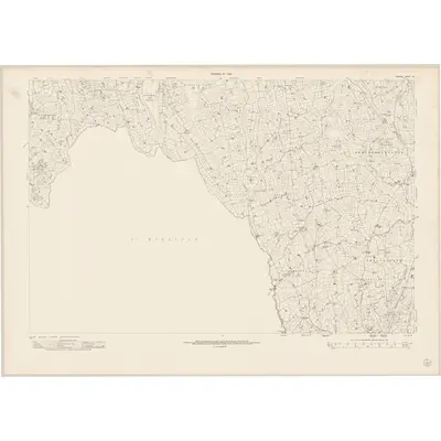 1956 Map of Armagh - Sheet 24, 1959 Print