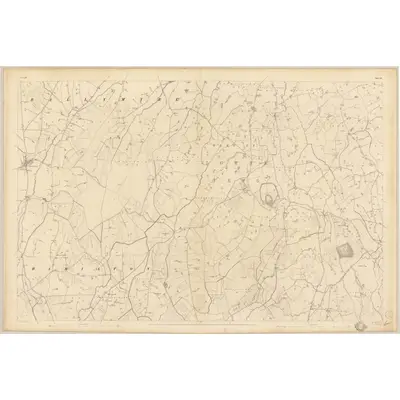 1835 Map of Armagh - Sheet 25, 1837 Print