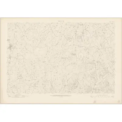 1956 Map of Armagh - Sheet 25, 1959 Print