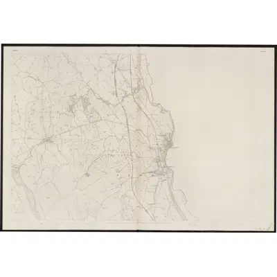 1834 Map of Armagh - Sheet 26, 1863 Print