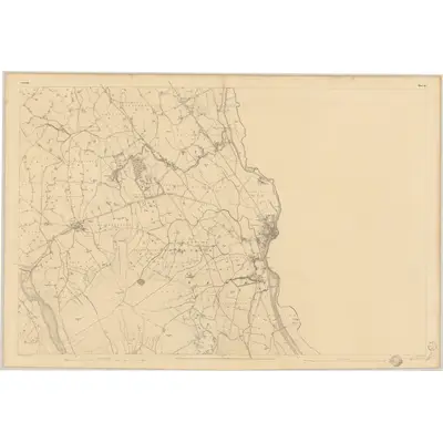 1835 Map of Armagh - Sheet 26, 1837 Print