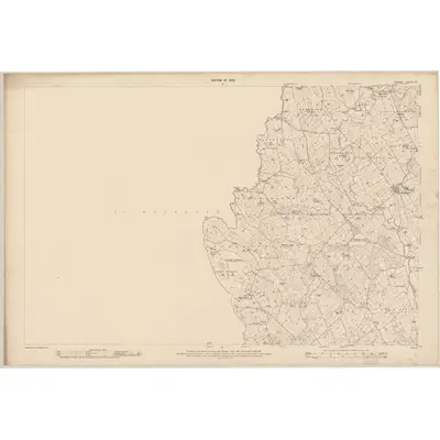 1907 Map of Armagh - Sheet 27, 1909 Print