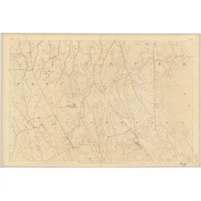1835 Map of Armagh - Sheet 28, 1836 Print