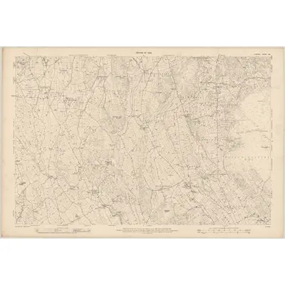 1907 Map of Armagh - Sheet 28, 1909 Print