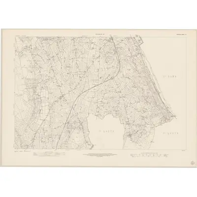 1957 Map of Armagh - Sheet 29, 1961 Print