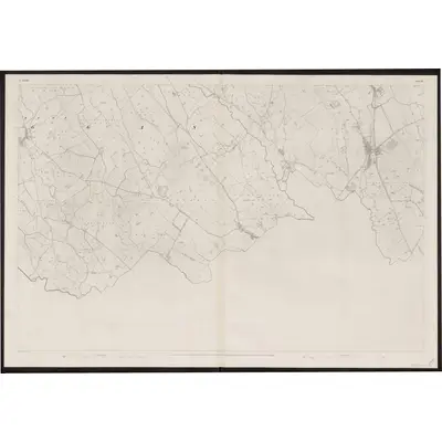 1835 Map of Armagh - Sheet 31, 1863 Print