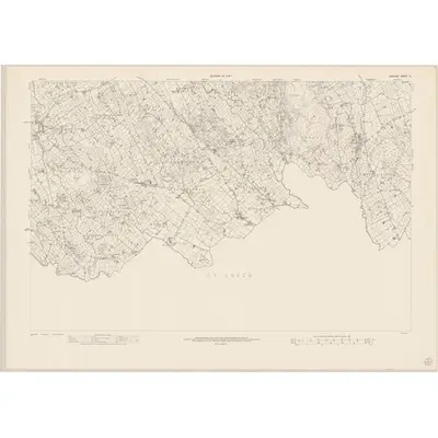 1957 Map of Armagh - Sheet 31, 1961 Print