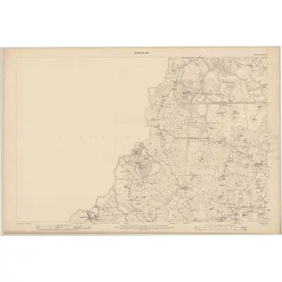 1905 Map of Armagh - Sheet 4, 1907 Print